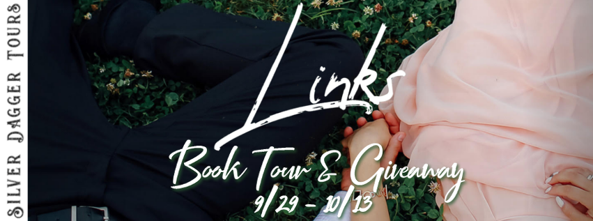 Book Tour Banner for contemporary romance Links by Lisa Becker with a Book Tour Giveaway 