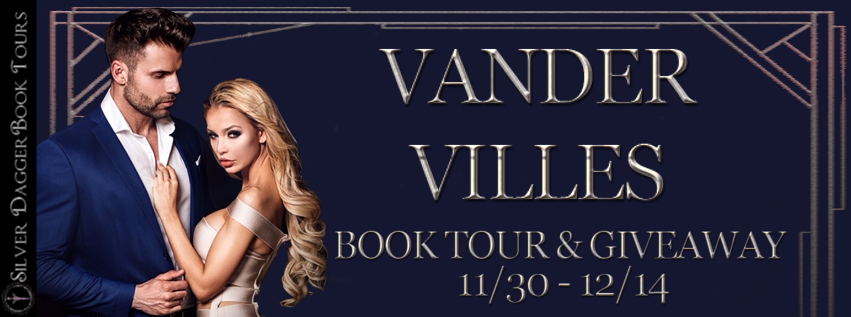 Book Tour Banner for romantic suspense series Vandervilles by Khardine Gray with a Book Tour Giveaway 