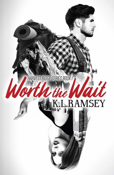 Book Cover for Worth the Wait from the Harvest Ridge contemporary romance series by K.L. Ramsey  .
